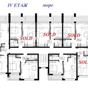 Двустаен апартамент на входа на централен плаж в Царево